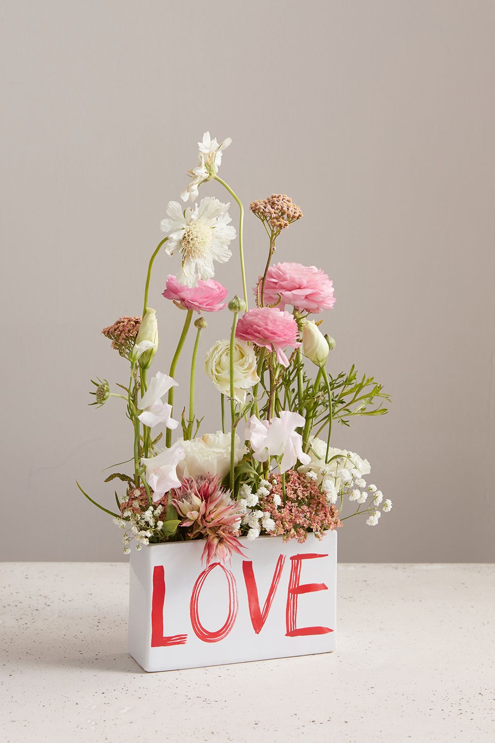 Painted Love Planter