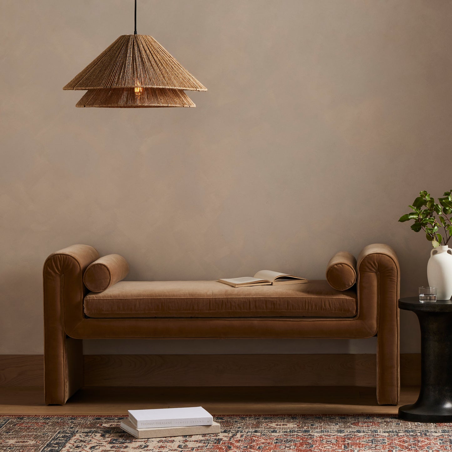 Sami Chandelier-Natural Water Hyacinth