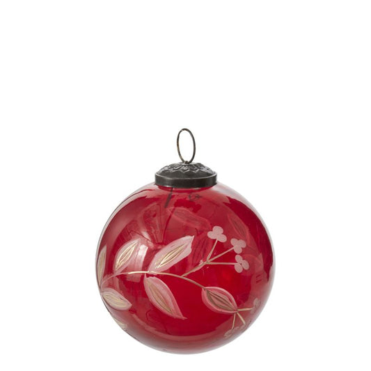 Red Winterbloom Ornament