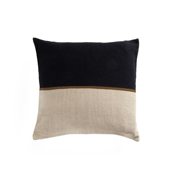 HANDWOVEN MERIDO PILLOW - BLACK | New