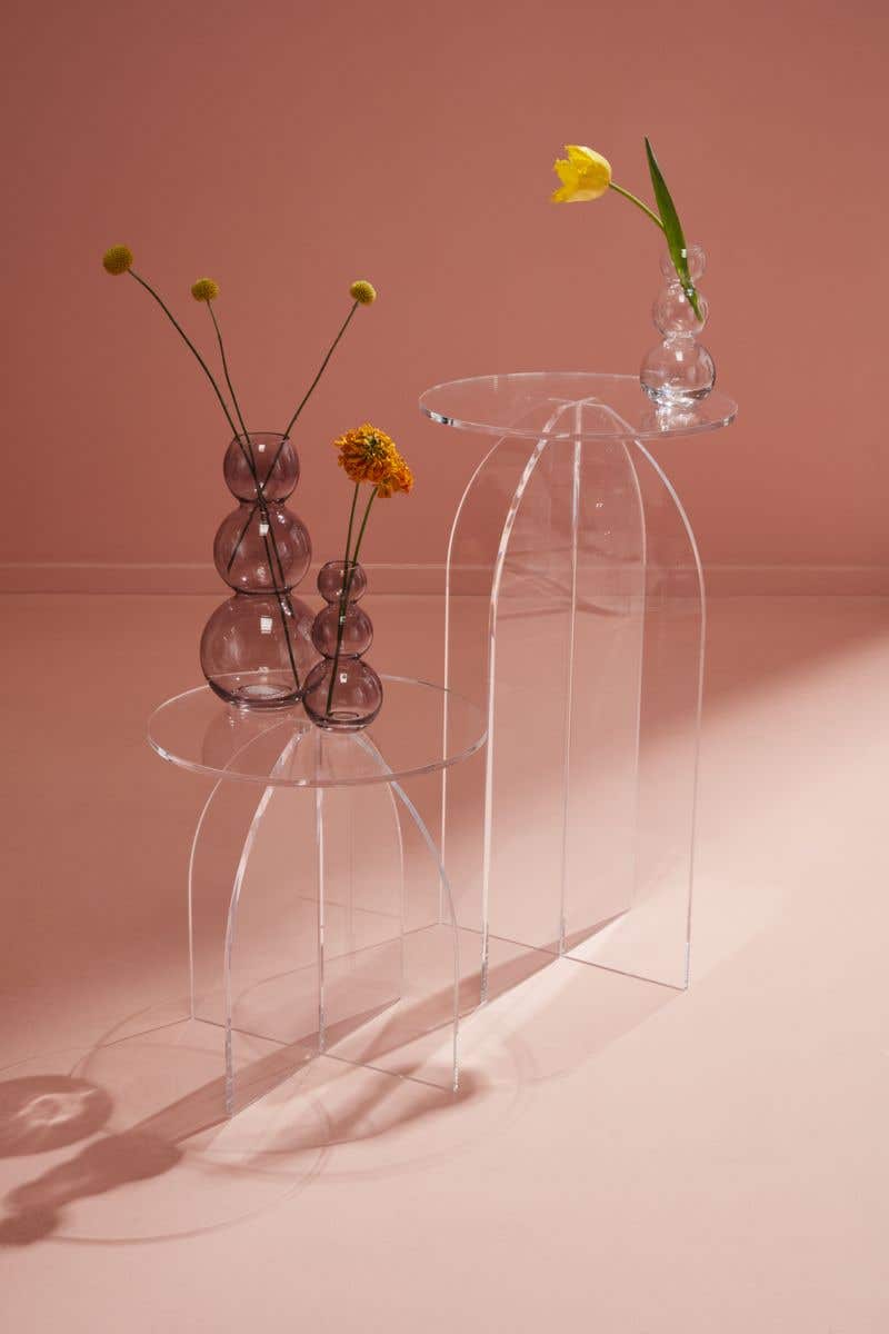 Crystalline Lucite Stand