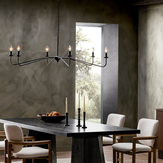 Edlyn Chandelier-Antiqued Iron