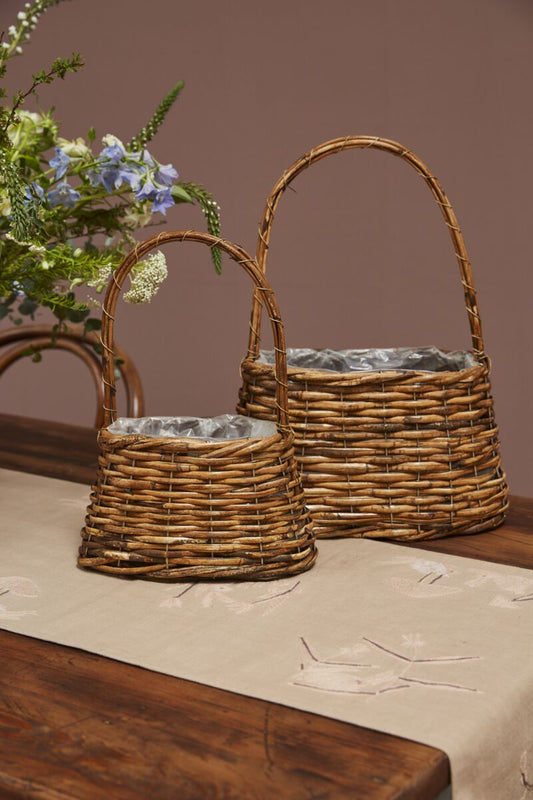 Polished Woven Basket